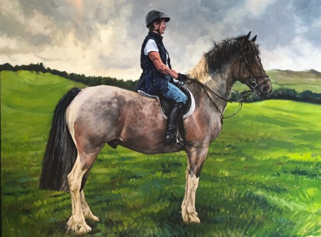 Fun ride on exmoor